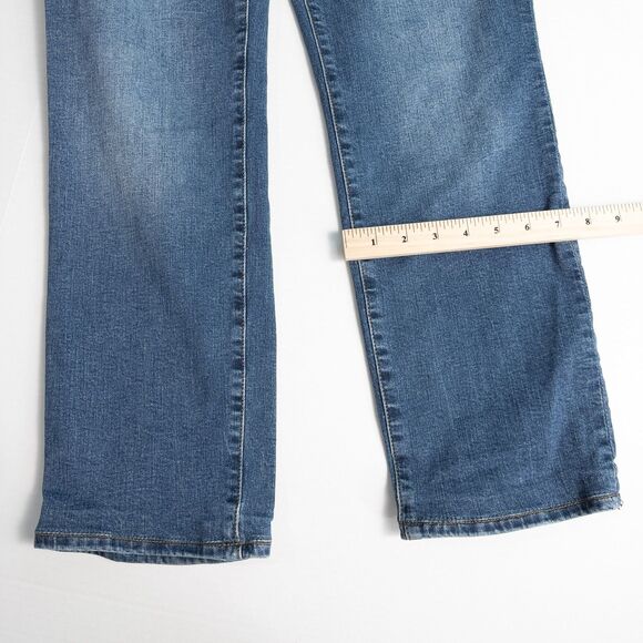 Kut From The Kloth Straight Leg Medium Wash Jeans Womens 14 ALTERED 28" Inseam - Picture 6 of 16